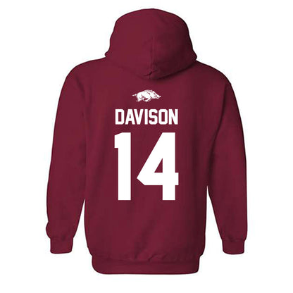 Arkansas - NCAA Softball : Karlie Davison - Classic Shersey Hooded Sweatshirt