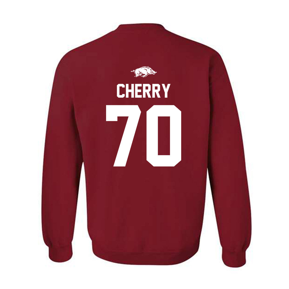 Arkansas - NCAA Football : Blake Cherry - Classic Shersey Crewneck Sweatshirt-1