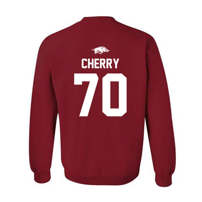 Arkansas - NCAA Football : Blake Cherry - Classic Shersey Crewneck Sweatshirt-1