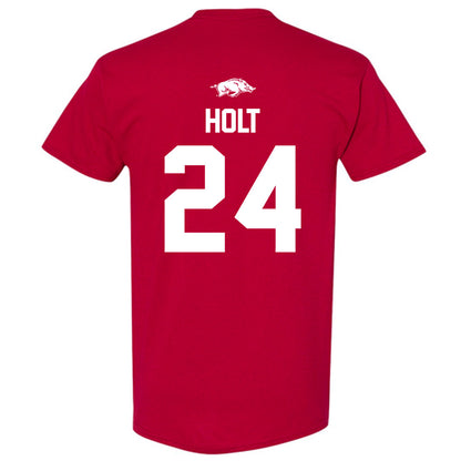 Arkansas - NCAA Baseball : Peyton Holt - T-Shirt