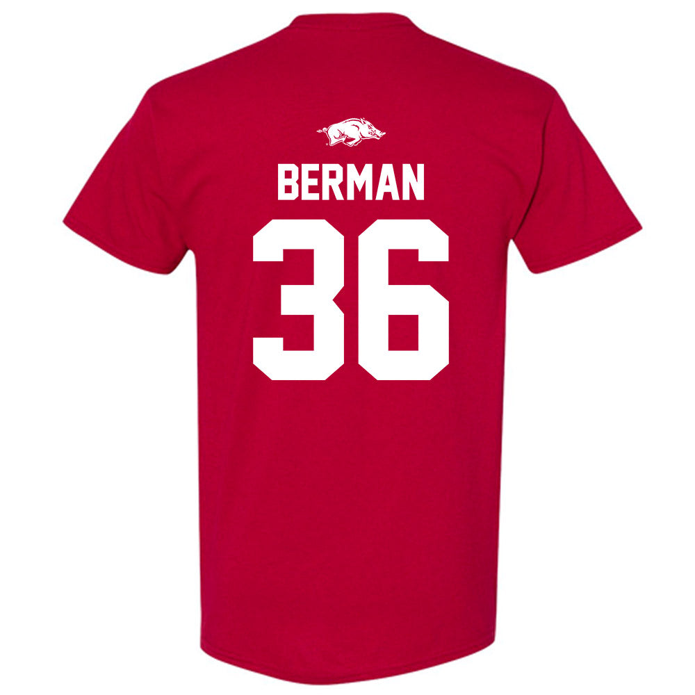 Arkansas - NCAA Women's Soccer : Taylor Berman - T-Shirt