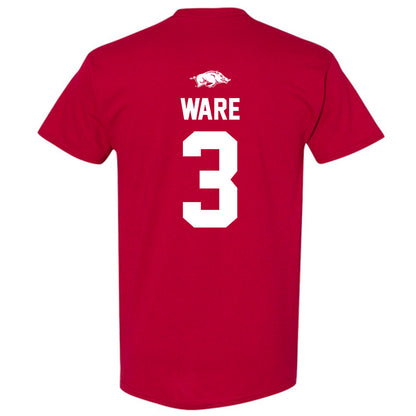 Arkansas - NCAA Women's Basketball : Harmonie Ware - Classic Shersey T-Shirt-1