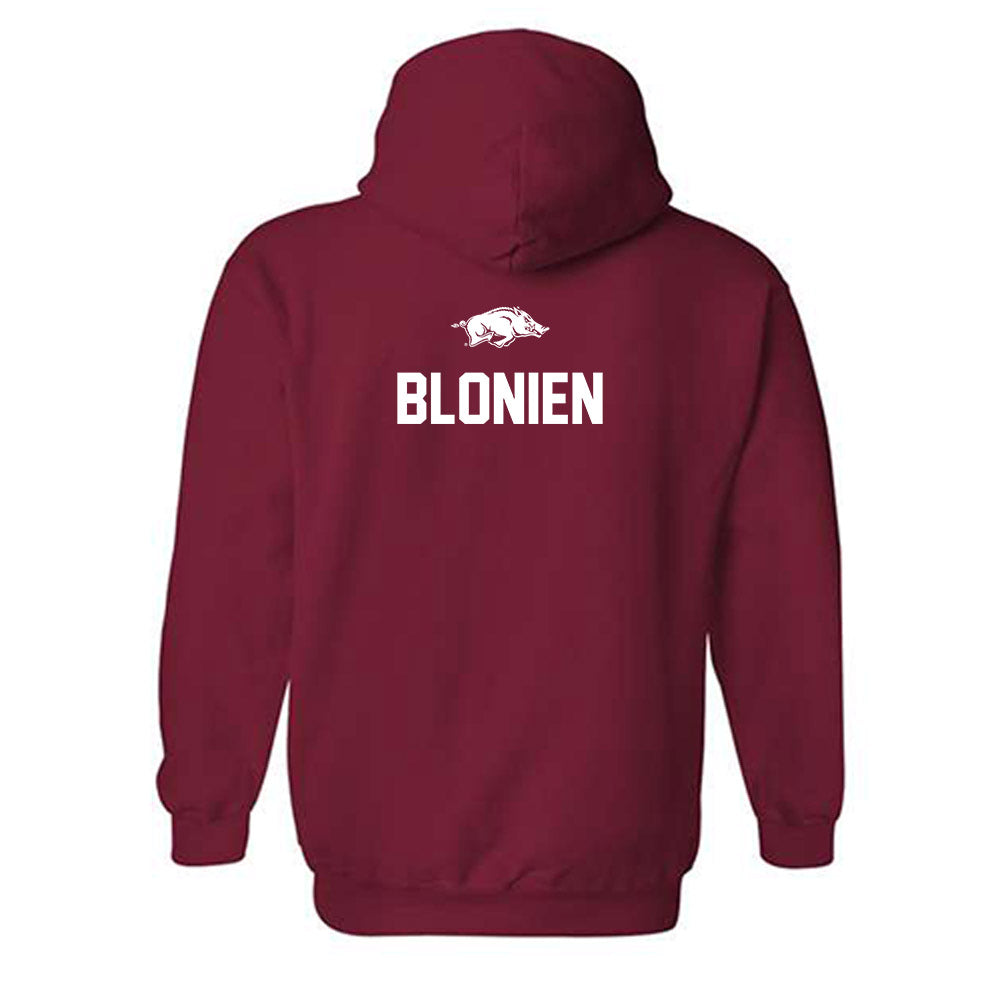 Arkansas - NCAA Women's Golf : Natalie Blonien - Classic Shersey Hooded Sweatshirt