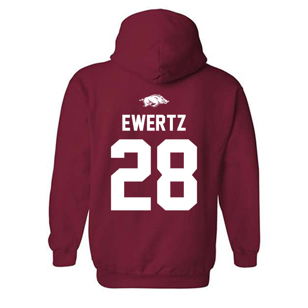 Arkansas - NCAA Women's Soccer : Kyndal Ewertz - Classic Shersey Hooded Sweatshirt