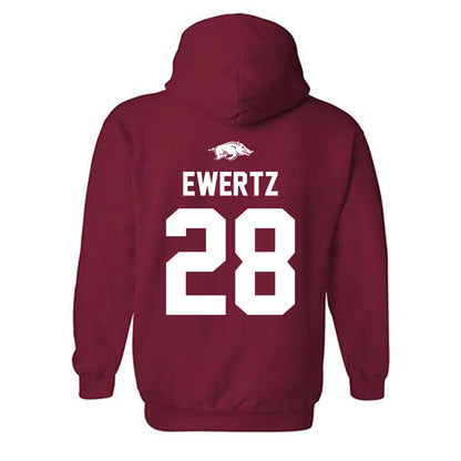 Arkansas - NCAA Women's Soccer : Kyndal Ewertz - Classic Shersey Hooded Sweatshirt