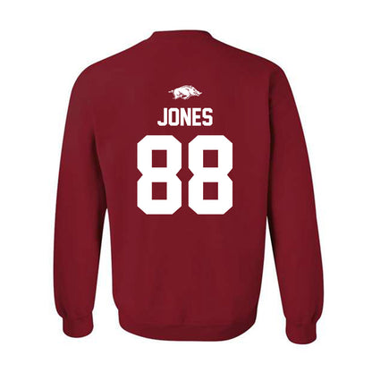 Arkansas - NCAA Football : Rohan Jones - Classic Shersey Crewneck Sweatshirt-1