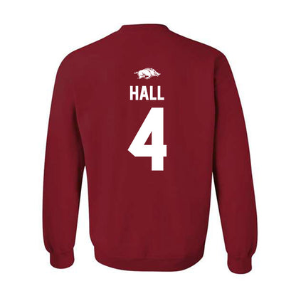 Arkansas - NCAA Women's Soccer : Jordan Hall - Classic Shersey Crewneck Sweatshirt