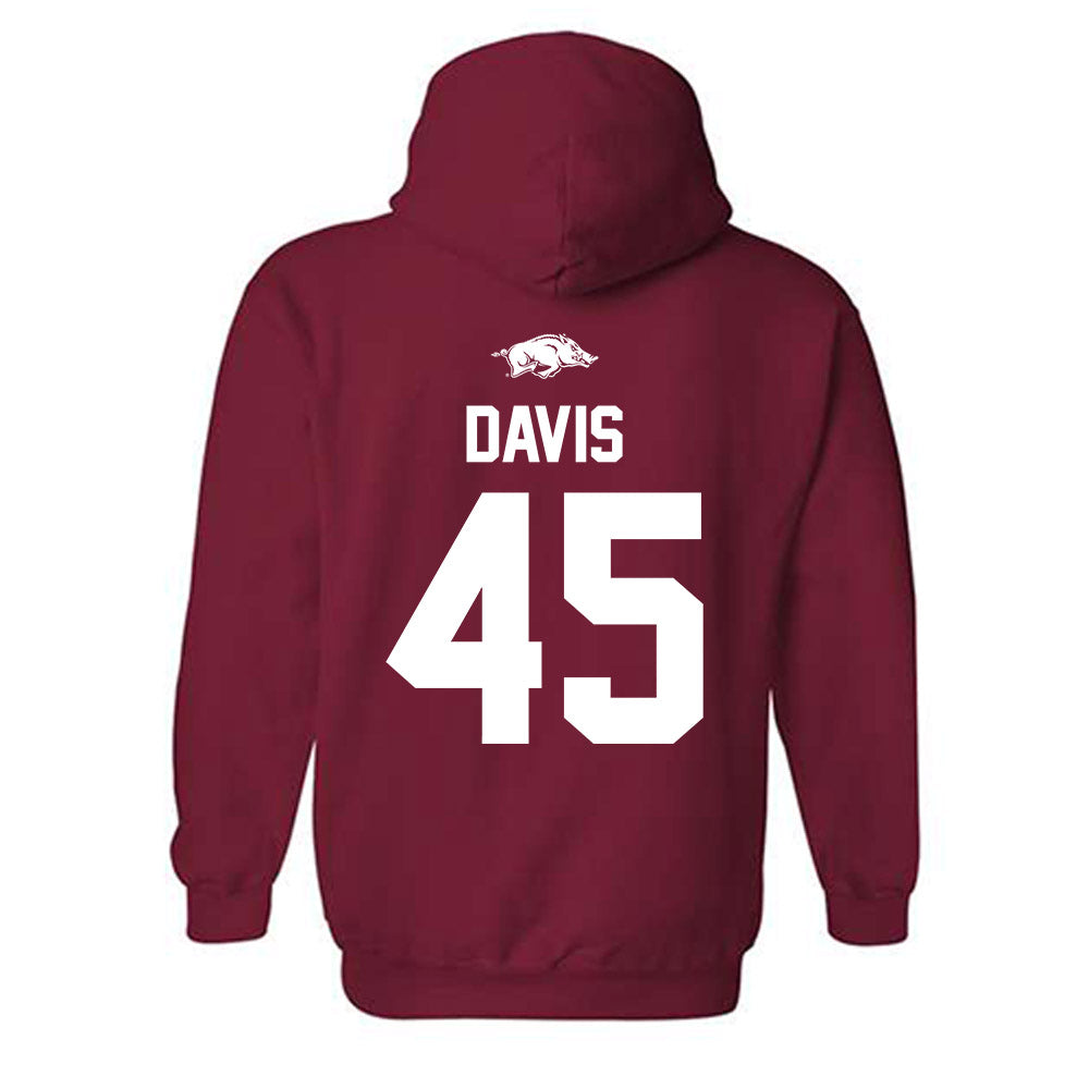 Arkansas - NCAA Football : Preston Davis - Hooded Sweatshirt