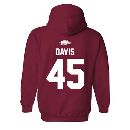 Arkansas - NCAA Football : Preston Davis - Hooded Sweatshirt