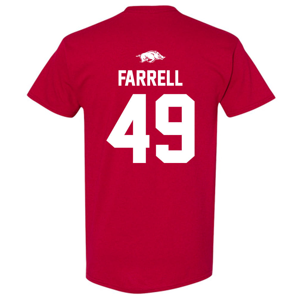 Arkansas - NCAA Baseball : Jackson Farrell - Classic Shersey T-Shirt