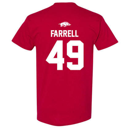 Arkansas - NCAA Baseball : Jackson Farrell - Classic Shersey T-Shirt