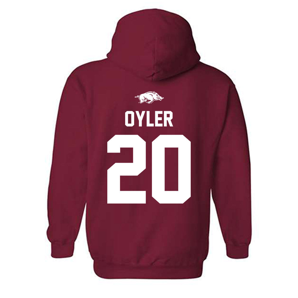 Arkansas - NCAA Women's Soccer : Kelsey Oyler - Hooded Sweatshirt