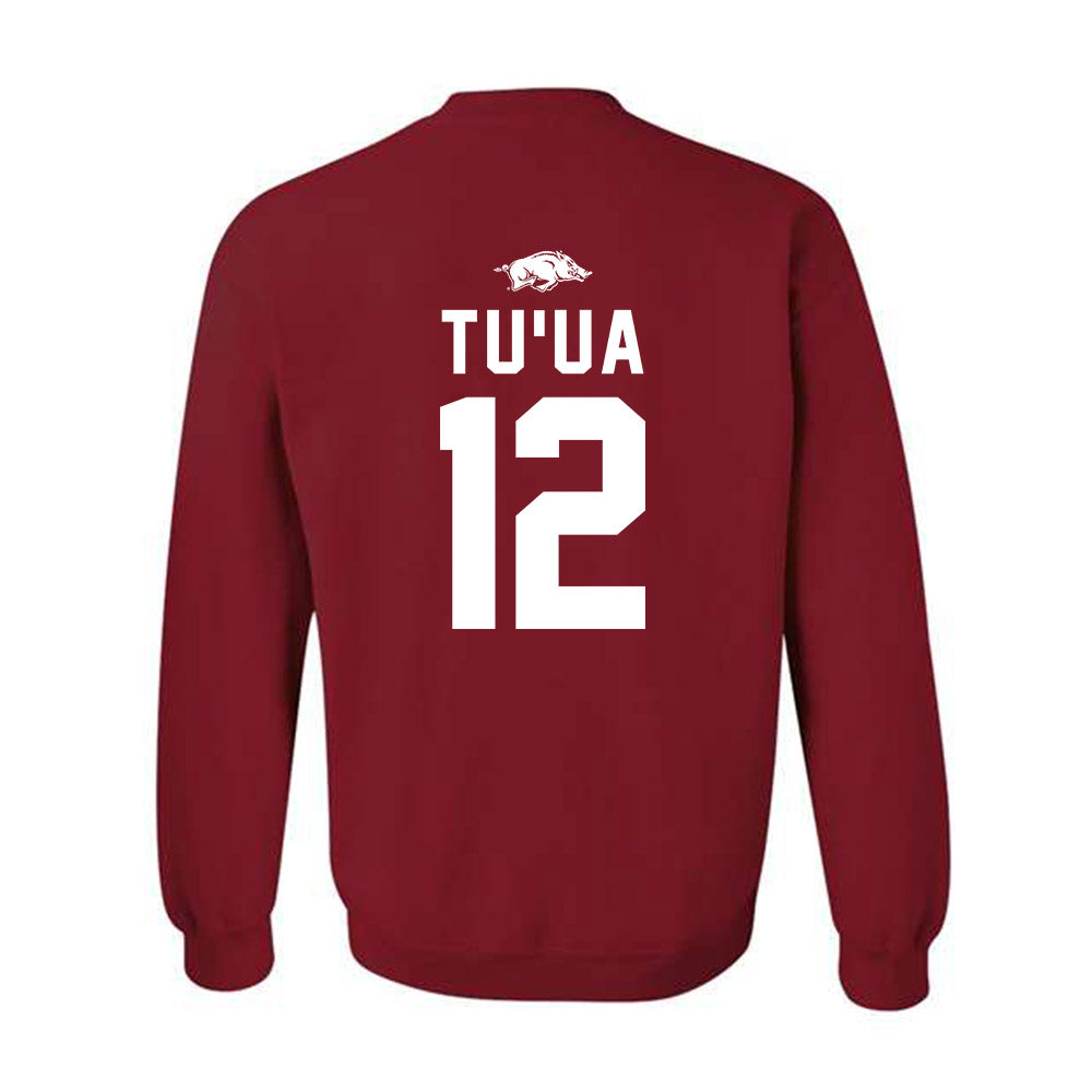 Arkansas - NCAA Women's Soccer : Vailana Tu'ua - Classic Shersey Crewneck Sweatshirt-1