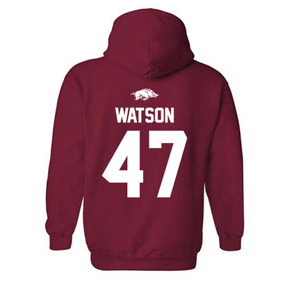 Arkansas - NCAA Football : Braylon Watson - Hooded Sweatshirt