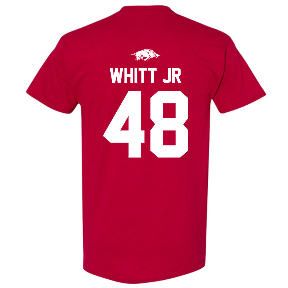 Arkansas - NCAA Football : Joseph Whitt Jr - Classic Shersey T-Shirt