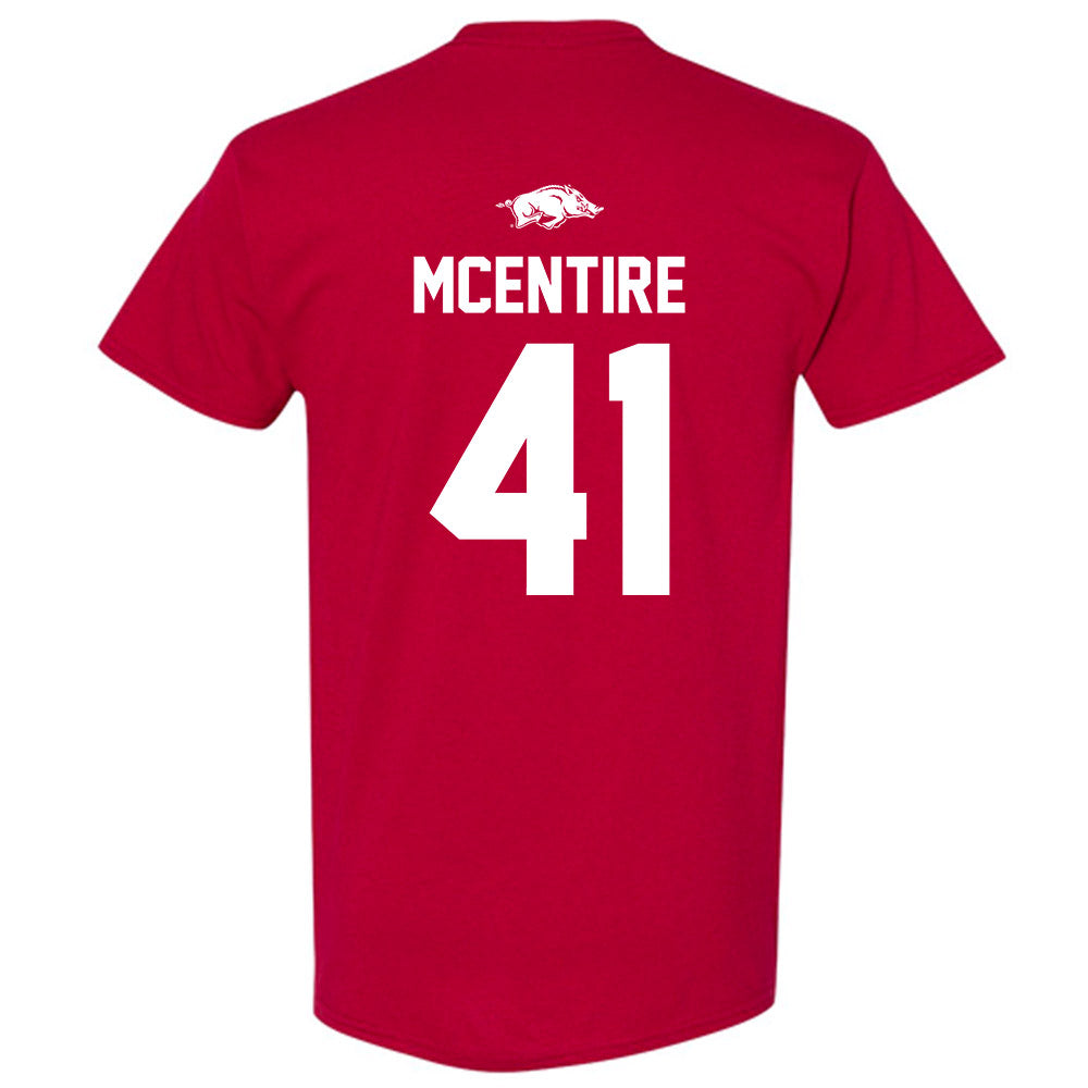 Arkansas - NCAA Baseball : Will McEntire - T-Shirt