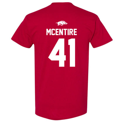 Arkansas - NCAA Baseball : Will McEntire - T-Shirt