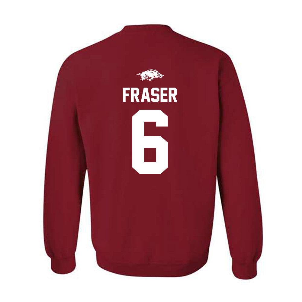 Arkansas - NCAA Baseball : Gabe Fraser - Classic Shersey Crewneck Sweatshirt