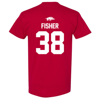 Arkansas - NCAA Baseball : Colin Fisher - T-Shirt