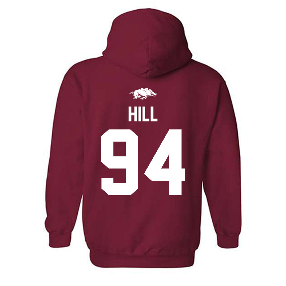 Arkansas - NCAA Football : Jon Hill - Hooded Sweatshirt