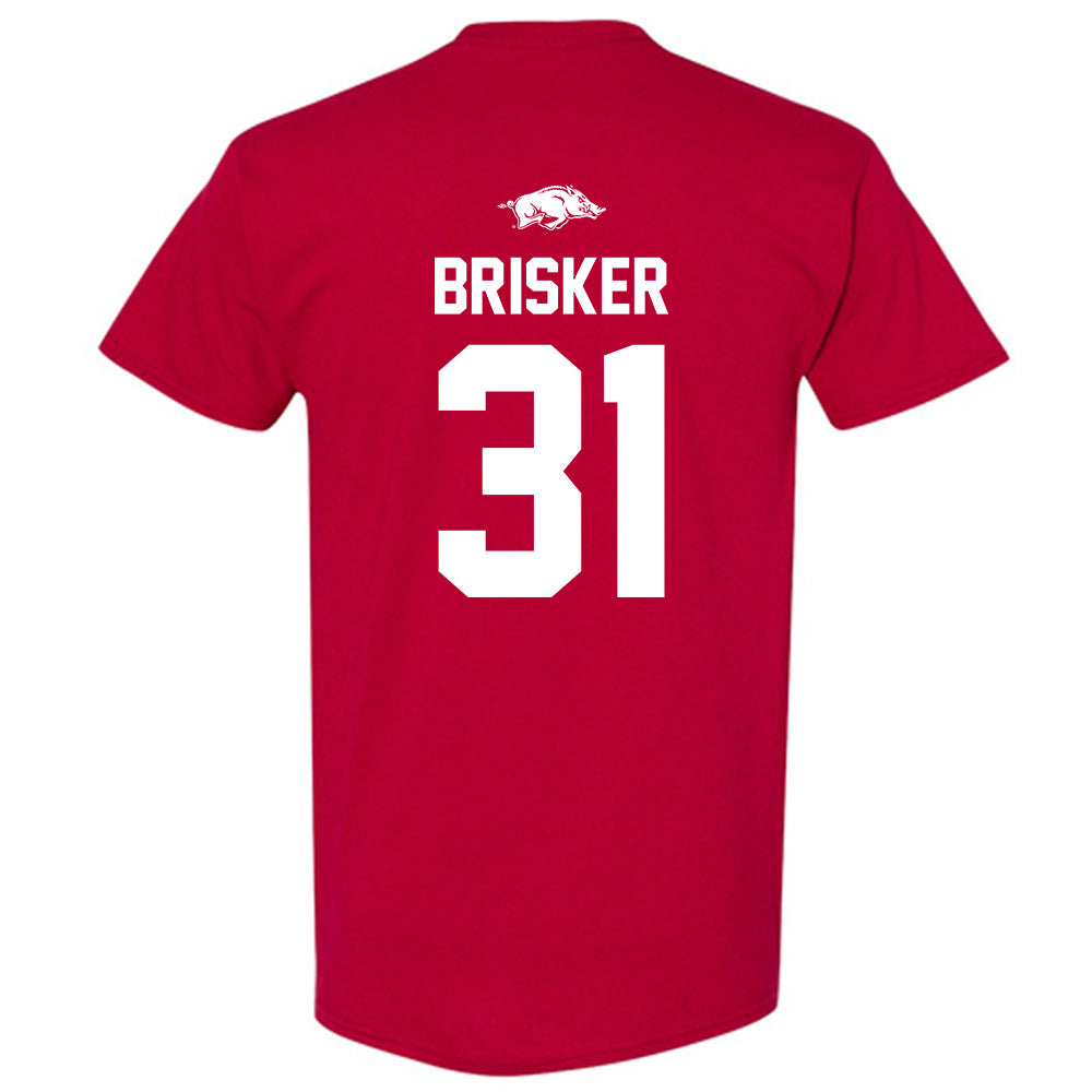 Arkansas - NCAA Football : Blake Brisker - Classic Shersey T-Shirt-1