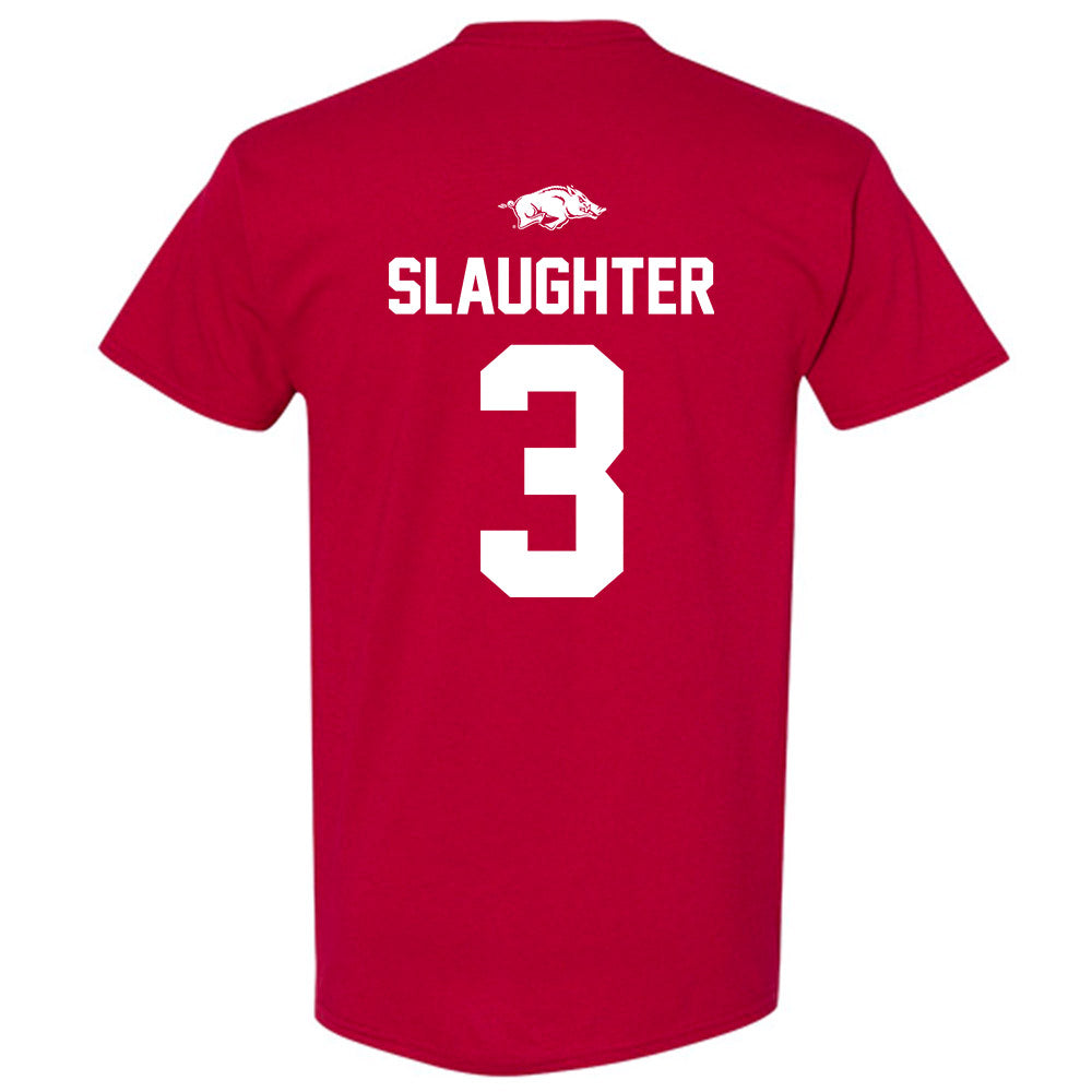 Arkansas - NCAA Football : Doneiko Slaughter - Classic Shersey T-Shirt