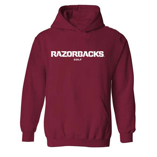 Arkansas - NCAA Men's Golf : Jackson McLaughlin - Classic Shersey Hooded Sweatshirt