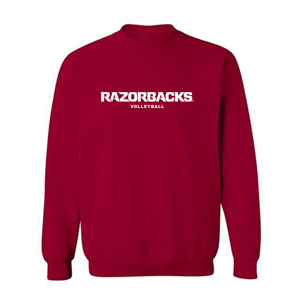 Arkansas - NCAA Women's Volleyball : Gaby Cornier - Classic Shersey Crewneck Sweatshirt-0