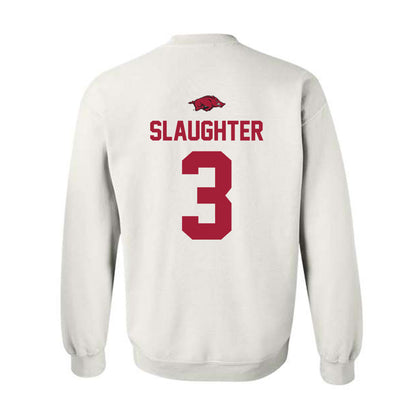 Arkansas - NCAA Football : Doneiko Slaughter - Crewneck Sweatshirt