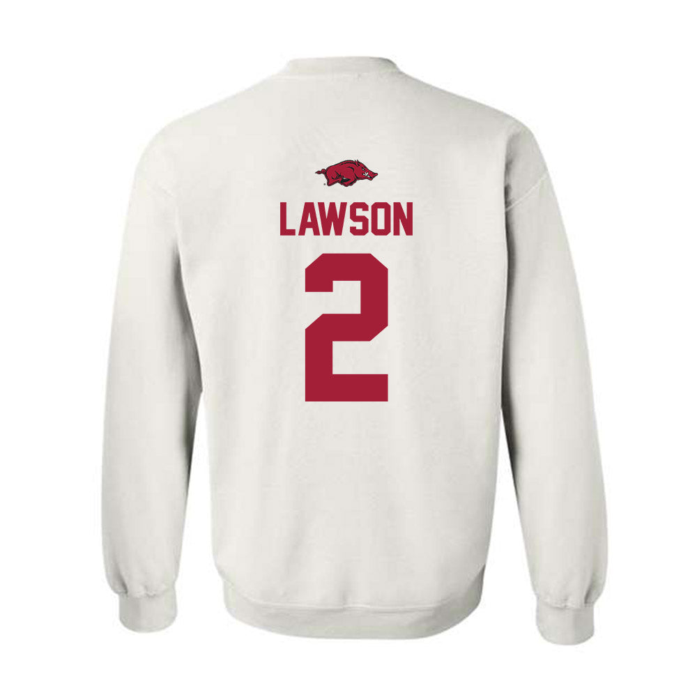 Arkansas - NCAA Women's Volleyball : Jada Lawson - Classic Shersey Crewneck Sweatshirt-1