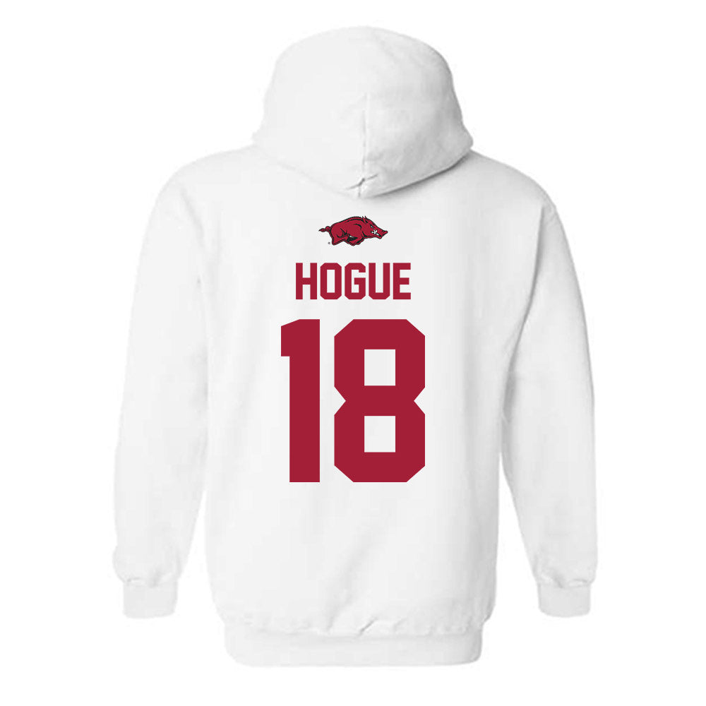 Arkansas - NCAA Women's Volleyball : Hannah Hogue - Classic Shersey Hooded Sweatshirt-1