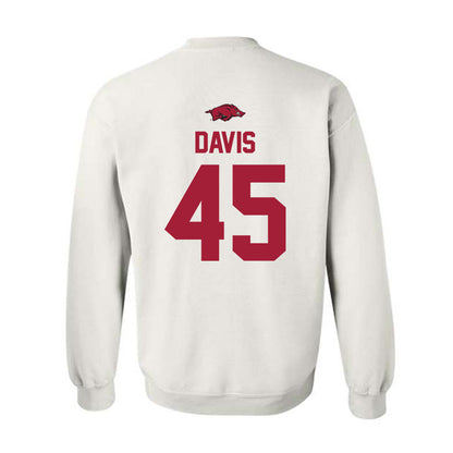 Arkansas - NCAA Football : Preston Davis - Classic Shersey Crewneck Sweatshirt-1