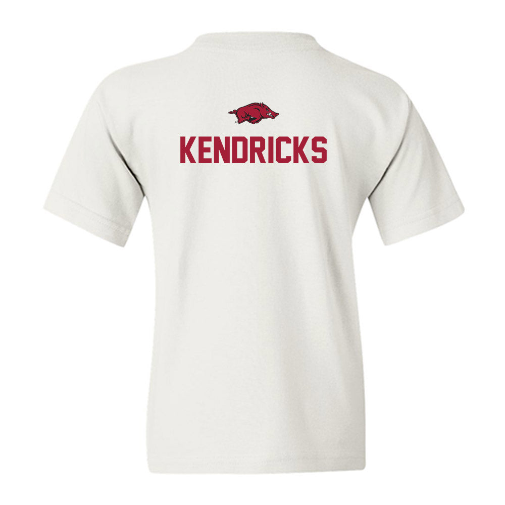 Arkansas - NCAA Men's Track & Field : John Kendricks - Classic Shersey Youth T-Shirt-1