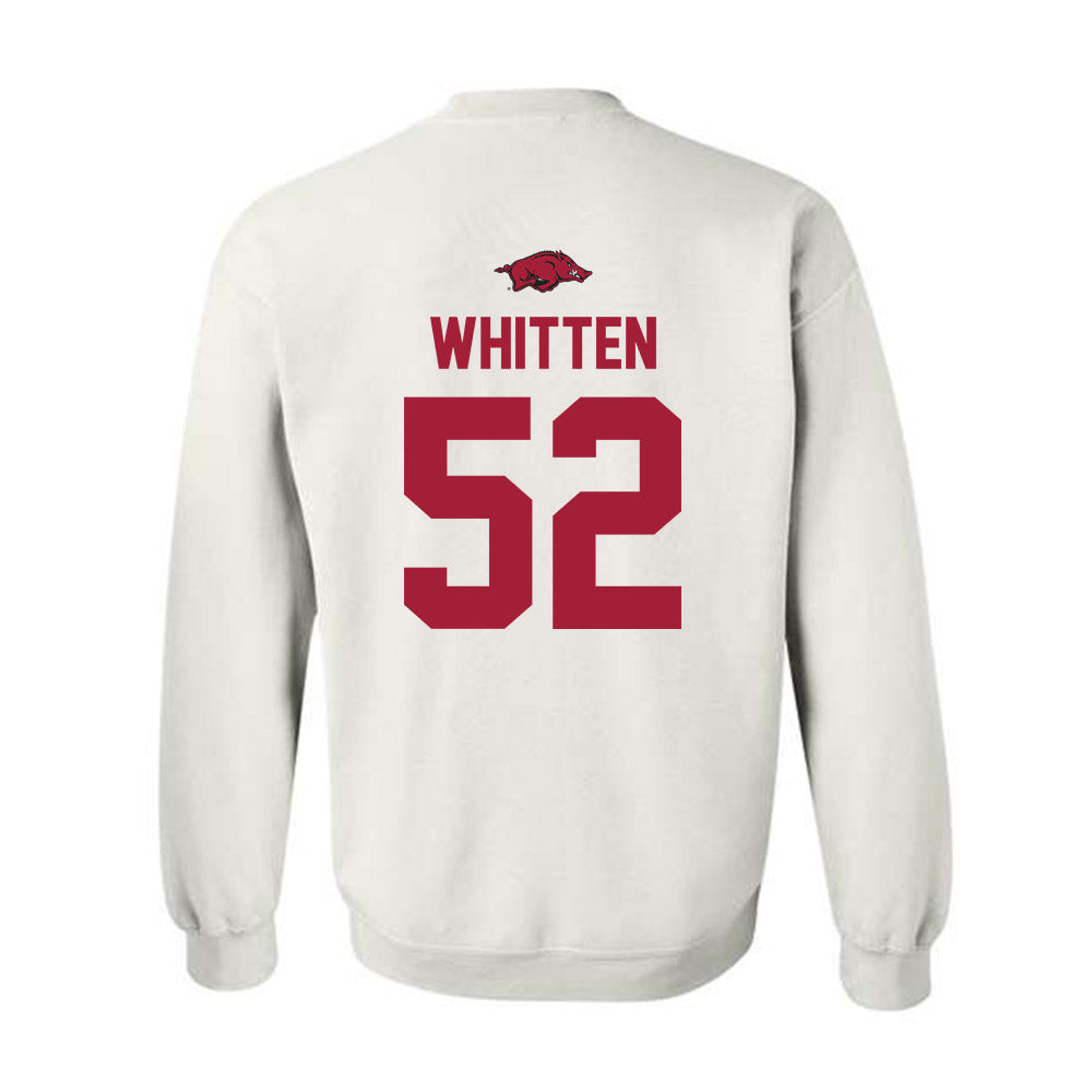 Arkansas - NCAA Football : Donovan Whitten - Classic Shersey Crewneck Sweatshirt-1