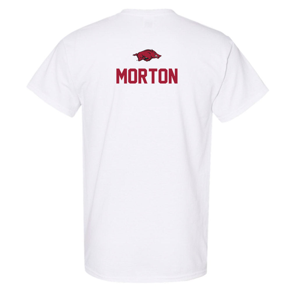 Arkansas - NCAA Women's Swimming & Diving : Ashley Morton - Classic Shersey T-Shirt-1