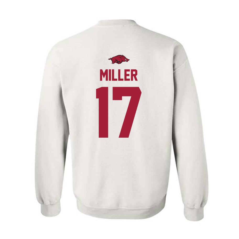 Arkansas - NCAA Softball : Kennedy Miller - Classic Shersey Crewneck Sweatshirt-1