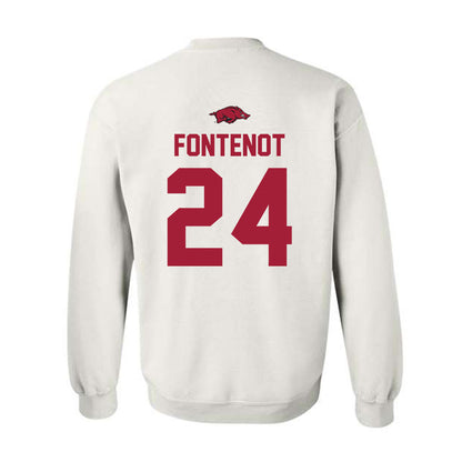 Arkansas - NCAA Softball : Nyjah Fontenot - Classic Shersey Crewneck Sweatshirt-1