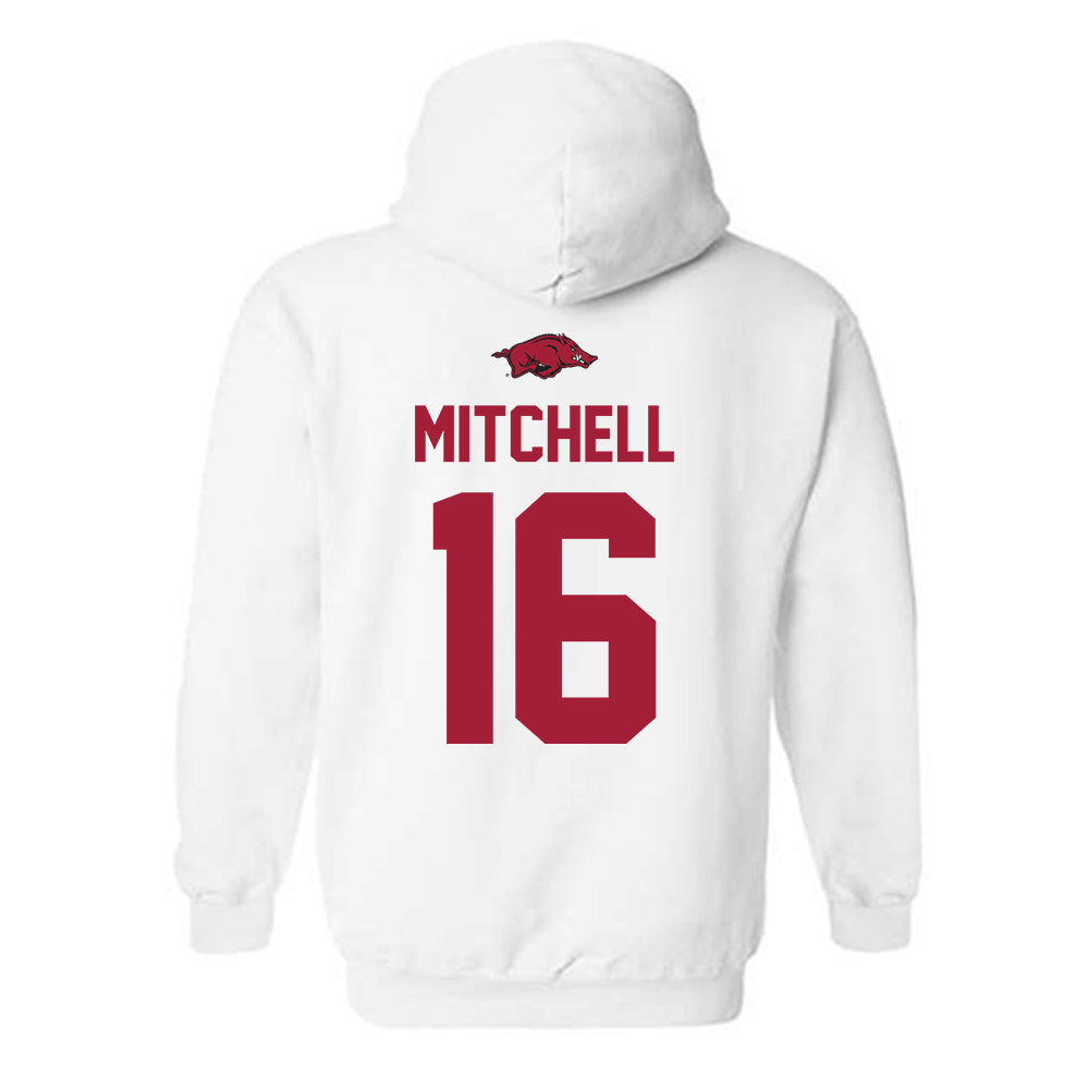 Arkansas - NCAA Football : Miguel Mitchell - Classic Shersey Hooded Sweatshirt-1