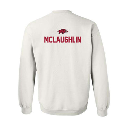 Arkansas - NCAA Men's Golf : Jackson McLaughlin - Classic Shersey Crewneck Sweatshirt-1