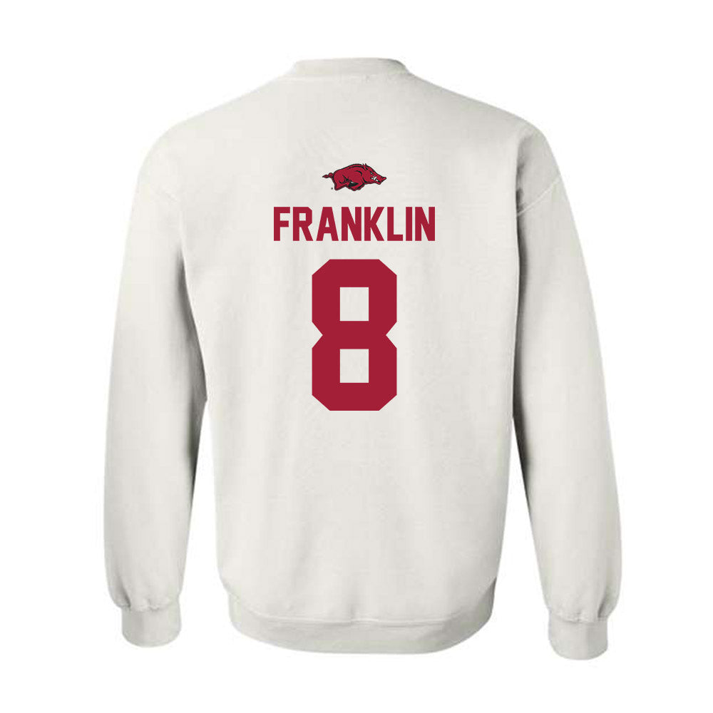 Arkansas - NCAA Women's Basketball : Bea Franklin - Classic Shersey Crewneck Sweatshirt-1