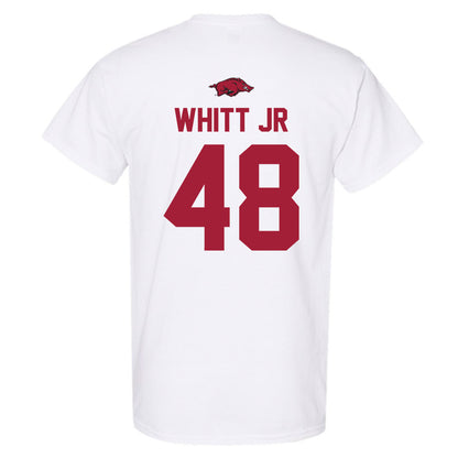 Arkansas - NCAA Football : Joseph Whitt Jr - T-Shirt