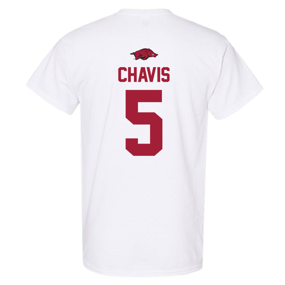 Arkansas - NCAA Men's Basketball : Cash Chavis - T-Shirt