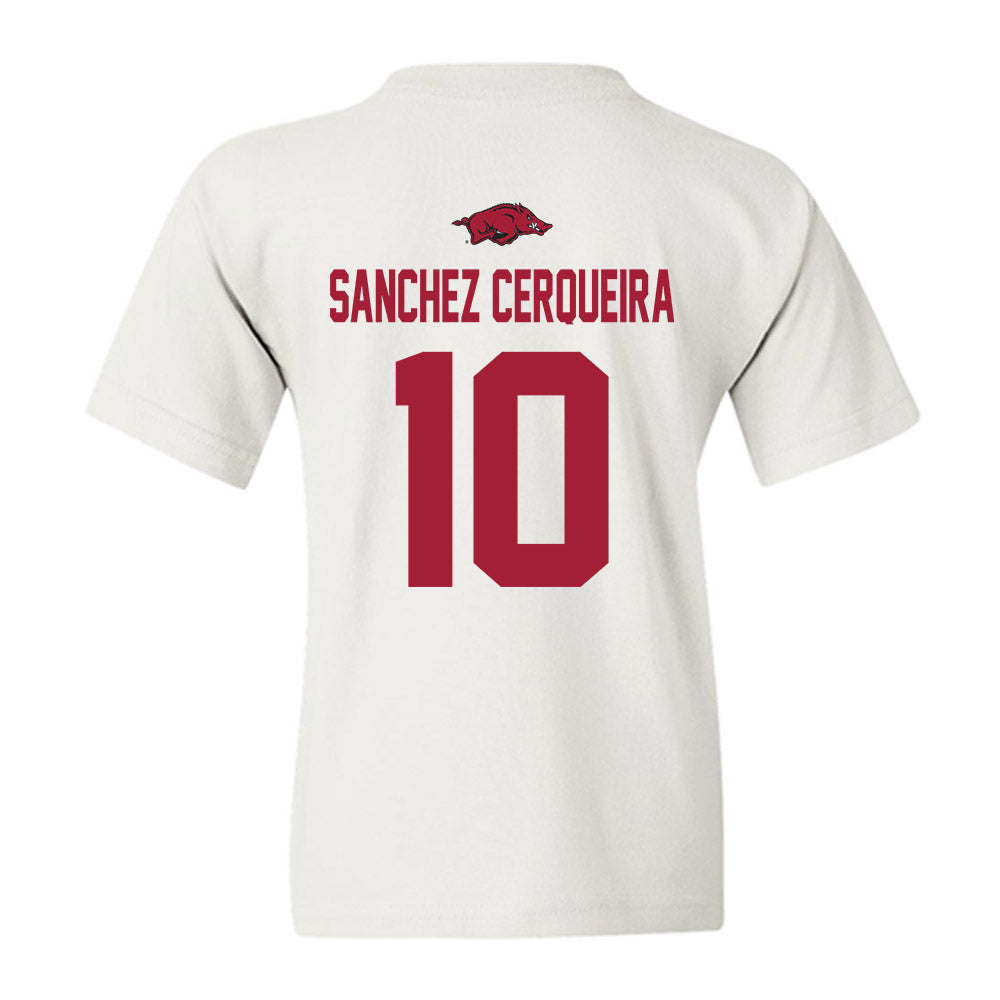 Arkansas - NCAA Women's Basketball : Cristina Sanchez Cerqueira - Classic Shersey Youth T-Shirt-1