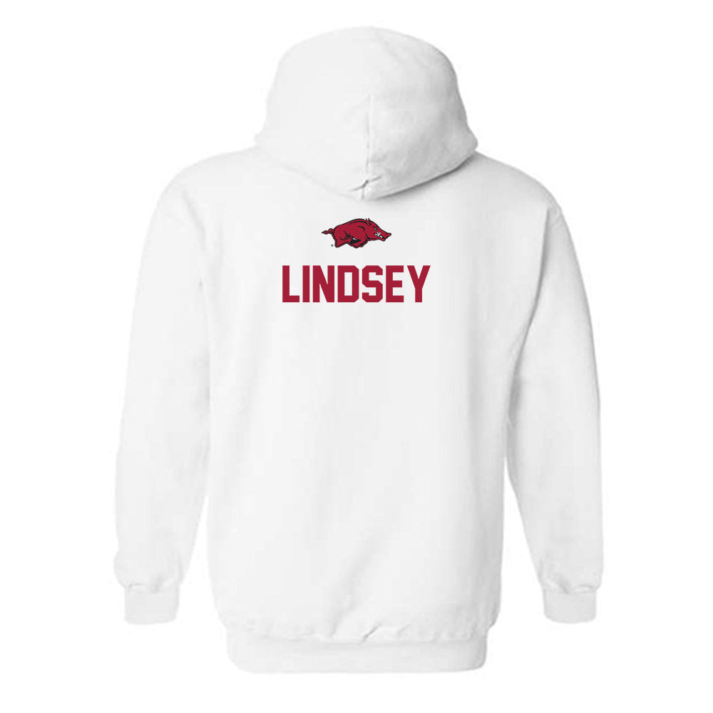 Arkansas - NCAA Men's Track & Field : Link Lindsey - Classic Shersey Hooded Sweatshirt-1