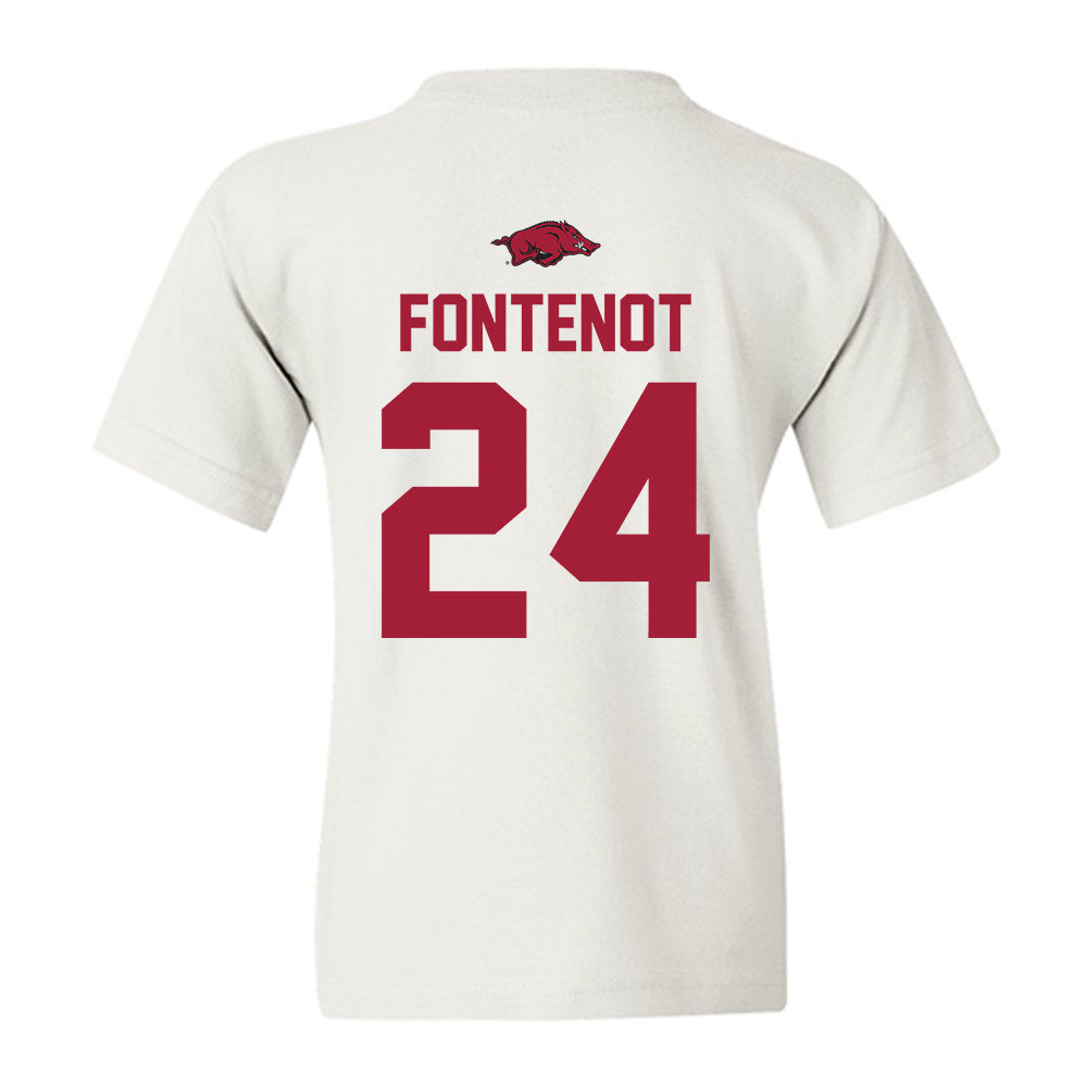 Arkansas - NCAA Softball : Nyjah Fontenot - Classic Shersey Youth T-Shirt-1