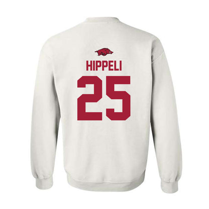 Arkansas - NCAA Women's Soccer : Morgan Hippeli - Classic Shersey Crewneck Sweatshirt-1