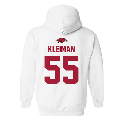 Arkansas - NCAA Baseball : Brendan Kleiman - Classic Shersey Hooded Sweatshirt-1