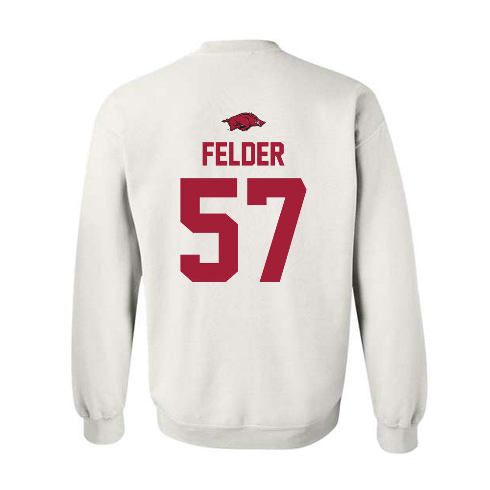 Arkansas - NCAA Baseball : Ross Felder - Classic Shersey Crewneck Sweatshirt-1