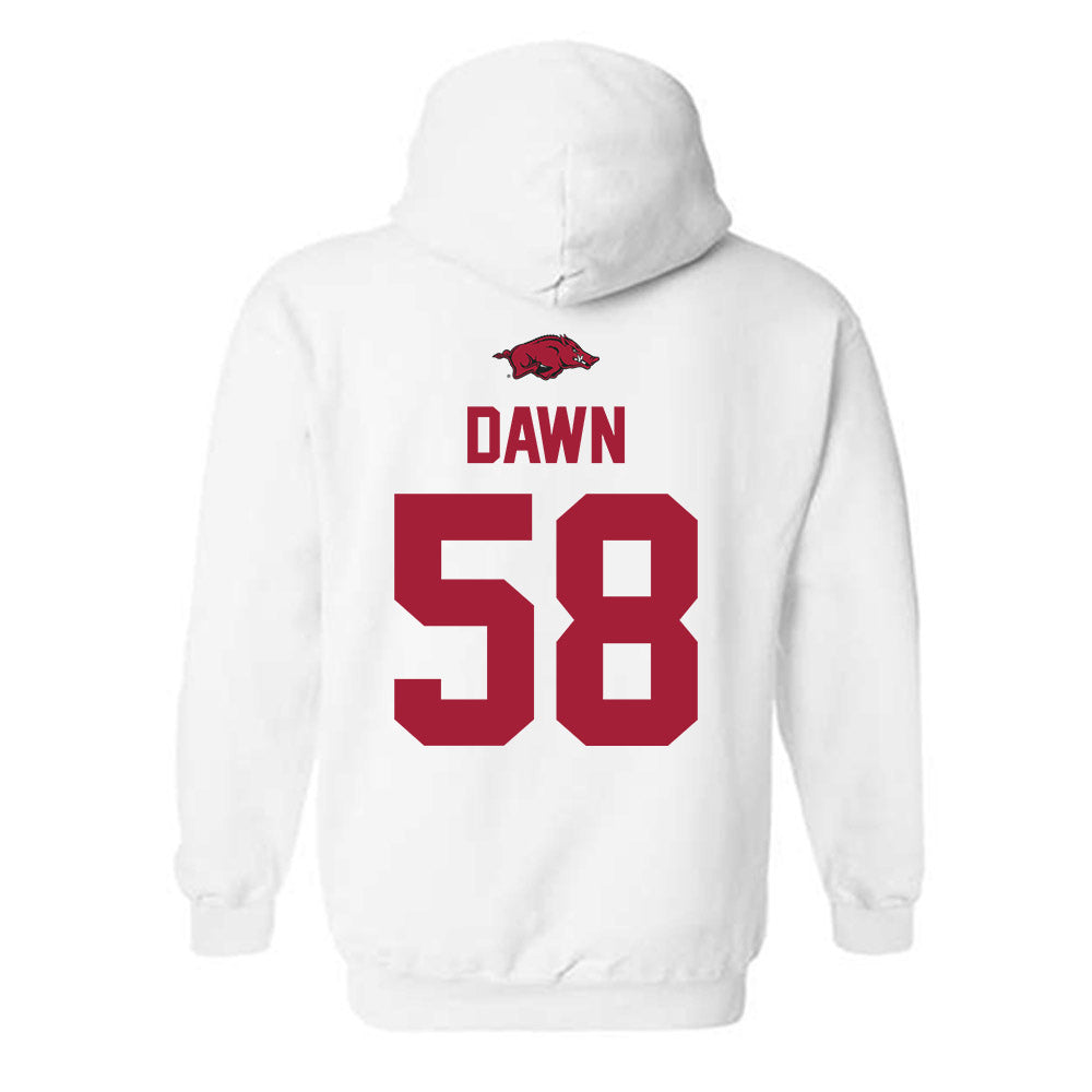 Arkansas - NCAA Football : Timothy Dawn - Classic Shersey Hooded Sweatshirt-1