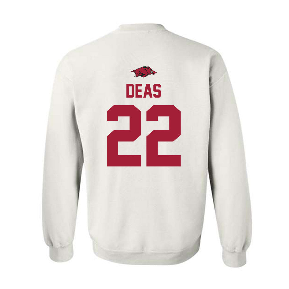 Arkansas - NCAA Women's Basketball : Bonnie Deas - Classic Shersey Crewneck Sweatshirt-1
